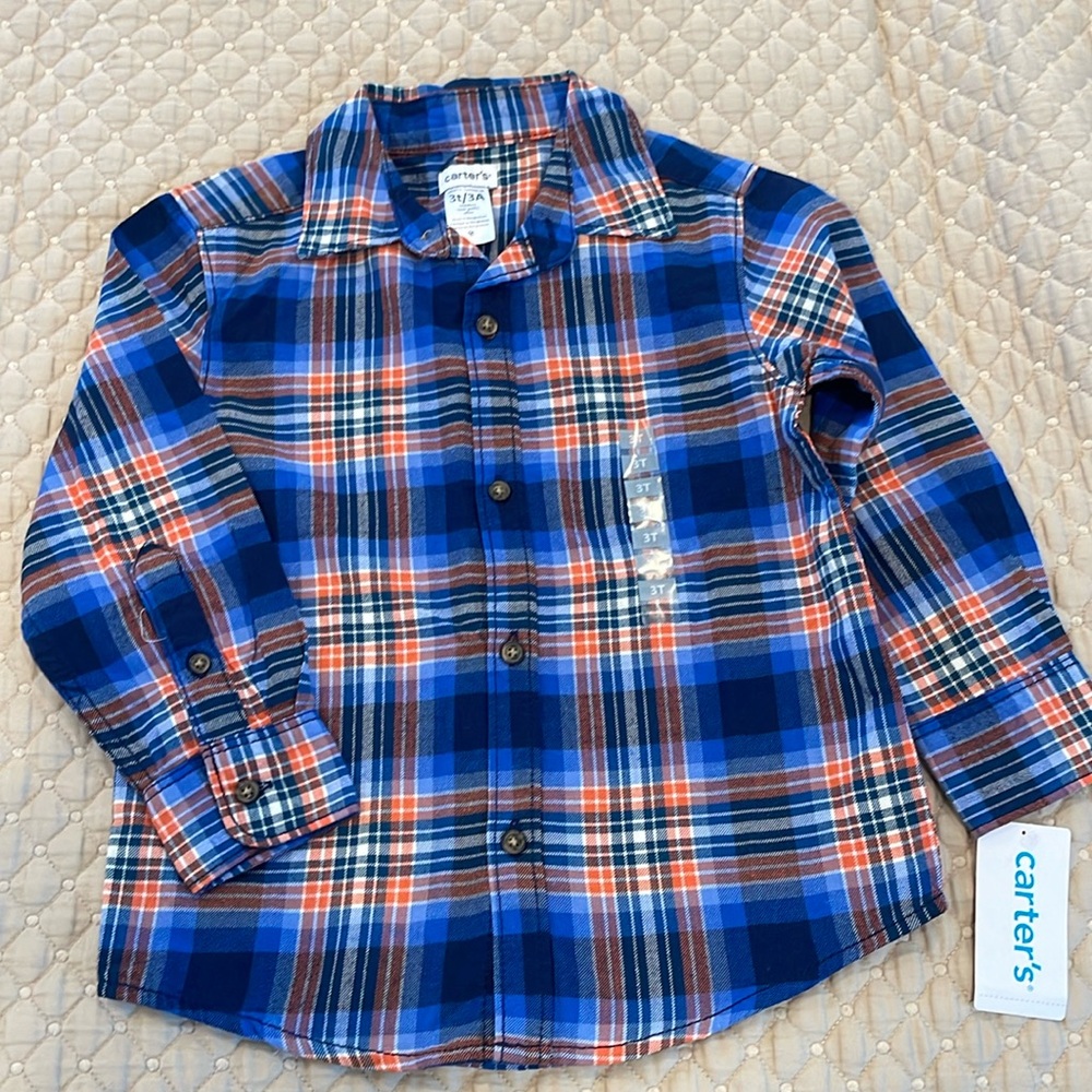 Carters flannel